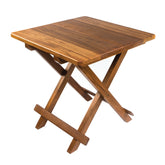 Whitecap 60031 Solid Top Fold-Away Teak Table